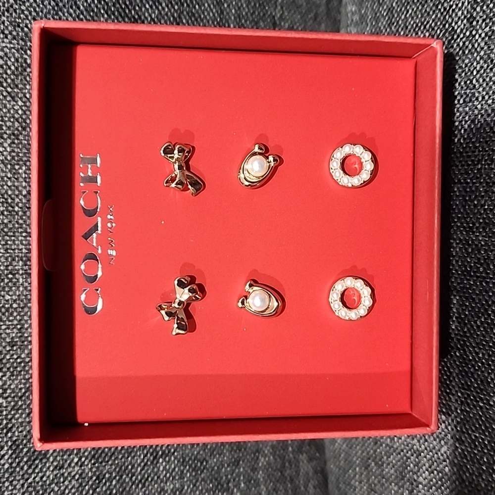 Coach Earrings NEW